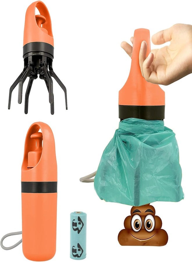 XPAPOV Dog Pooper Scooper, Portable pooper scooper with bag attachment, No Touch for Small Medium Large Dogs - Image 1